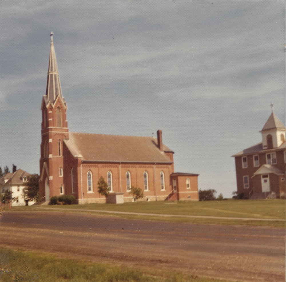 Sts. Peter & Paul Catholic Church and school building (1972)